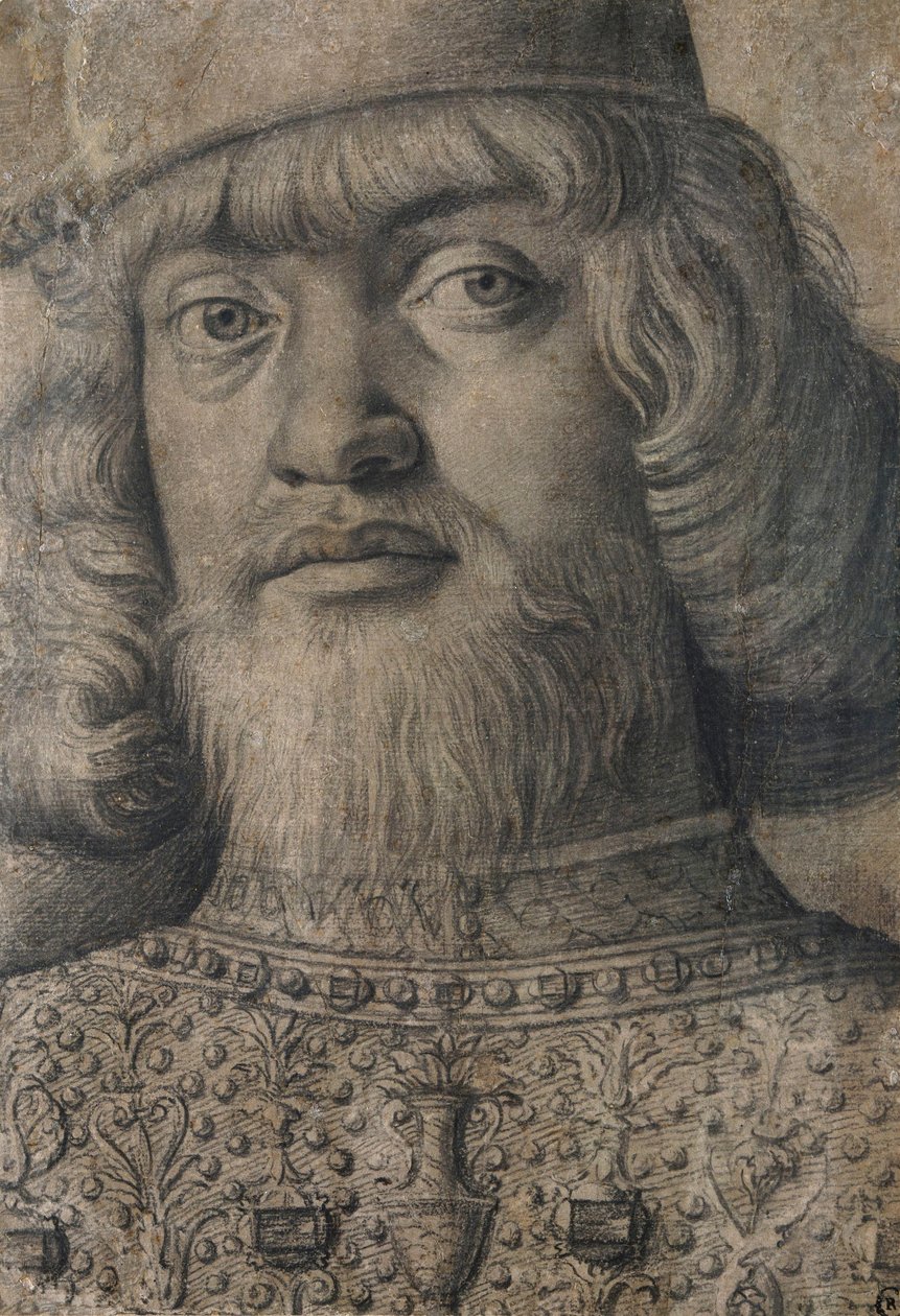 Porträt von Francesco II Gonzaga, 4. Markgraf von Mantua (1466-1519) von Andrea Mantegna