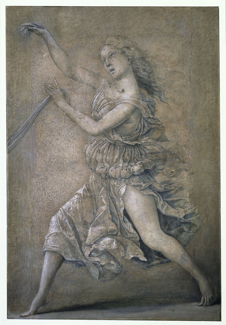 Tanzende Muse von Andrea Mantegna