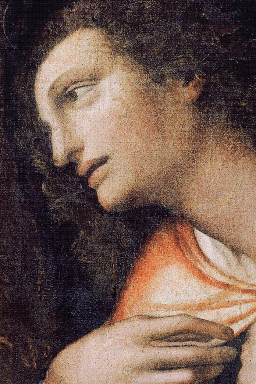 Abtei (Abdij van Tongerlo). Das letzte Abendmahl. 1506-1507. (Detail) von Andrea Solario
