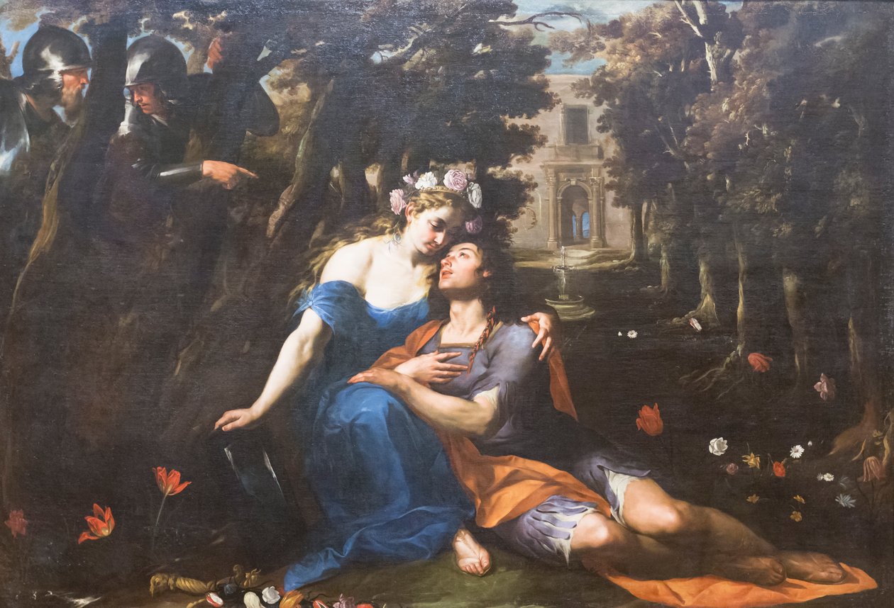 Rinaldo und Armida von Andrea Vaccaro