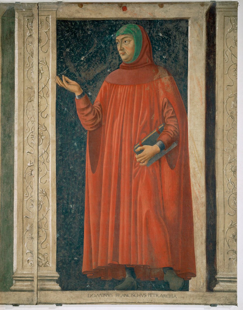 Francesco Petrarca, Philosoph und Humanist von Andrea del Castagno
