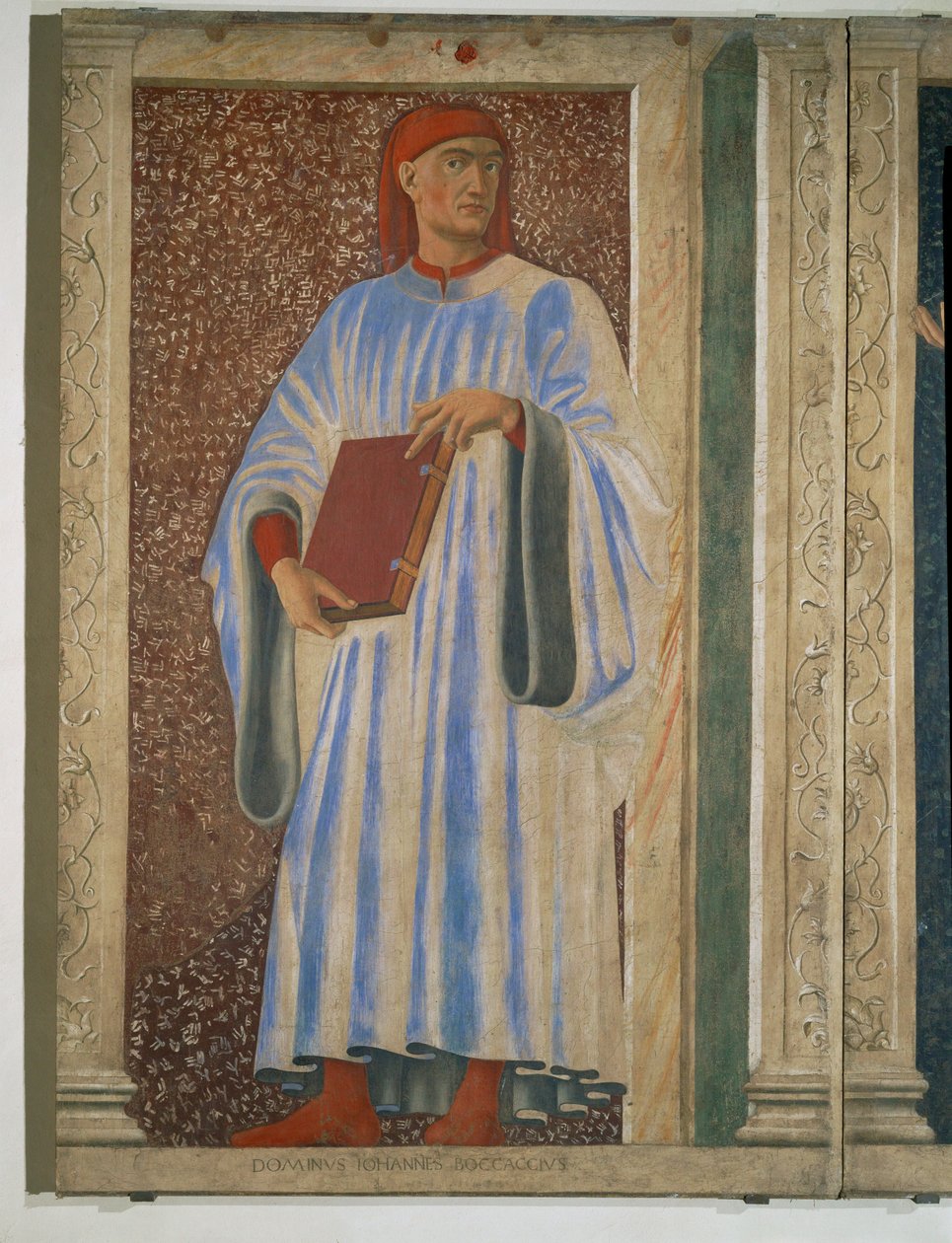 Giovanni Boccaccio, Dichter von Andrea del Castagno