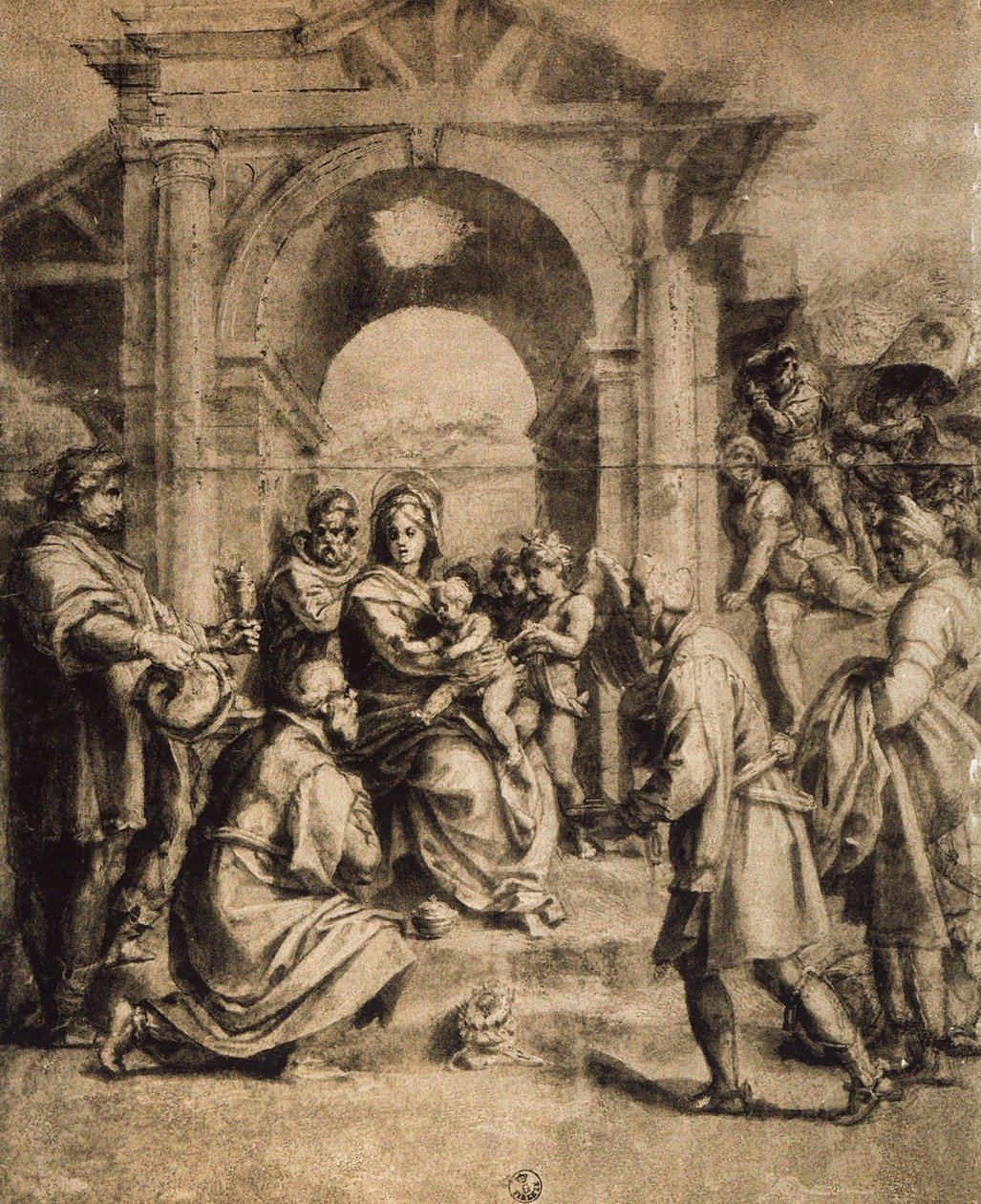 Anbetung der Könige von Andrea del Sarto