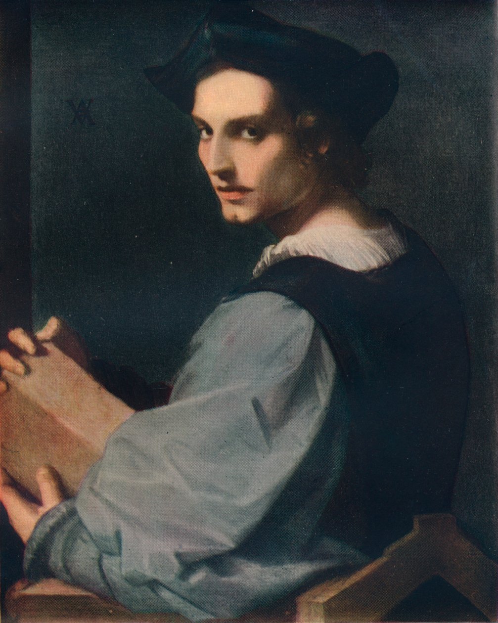 Porträt eines jungen Mannes, ca. 1517, 1911 von Andrea del Sarto