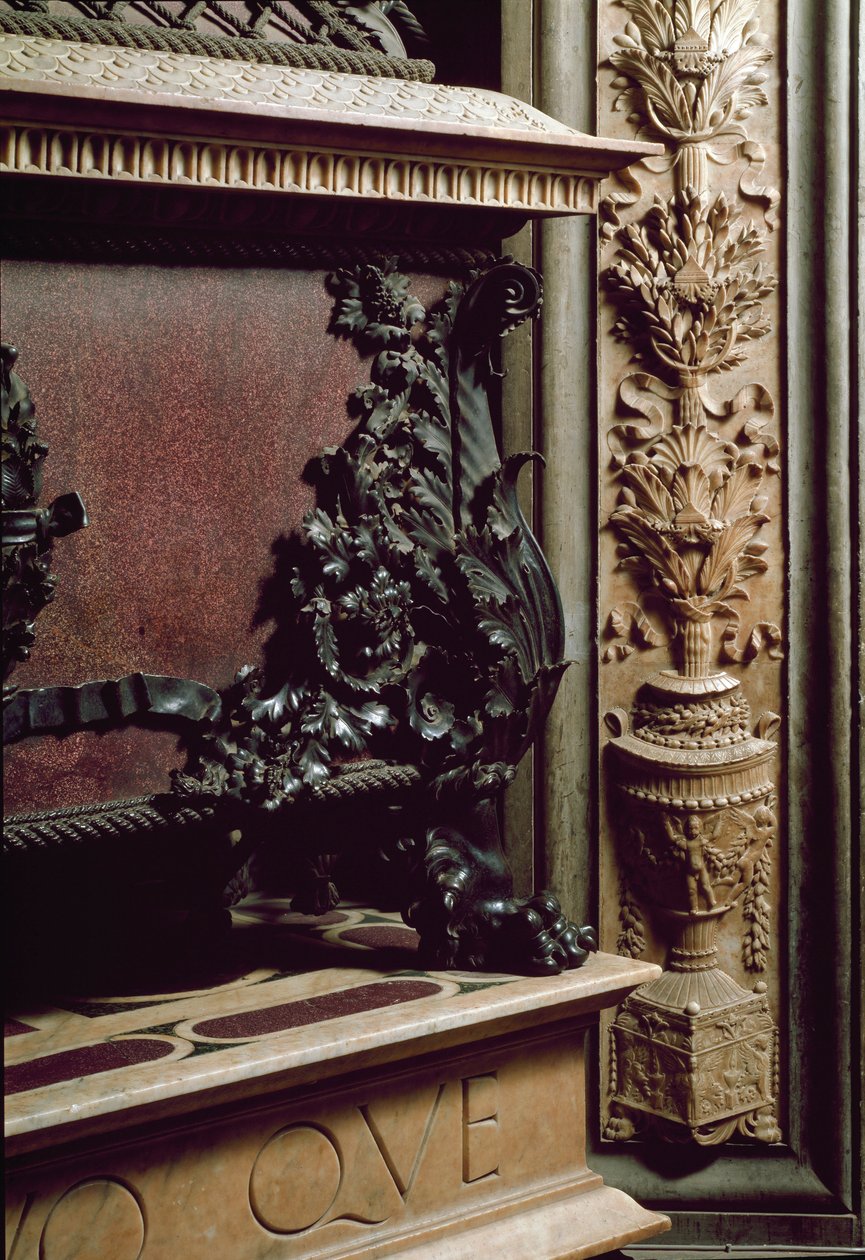 Grabdenkmal von Piero und Giovanni de Medici, Söhne von Cosimo de Medici dem Älteren von Andrea del Verrocchio