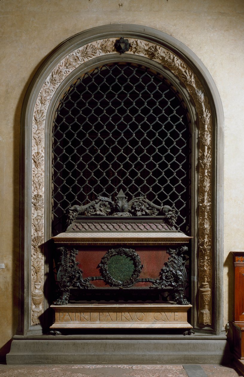 Grabdenkmal von Piero und Giovanni de Medici, Söhne von Cosimo de Medici dem Älteren von Andrea del Verrocchio