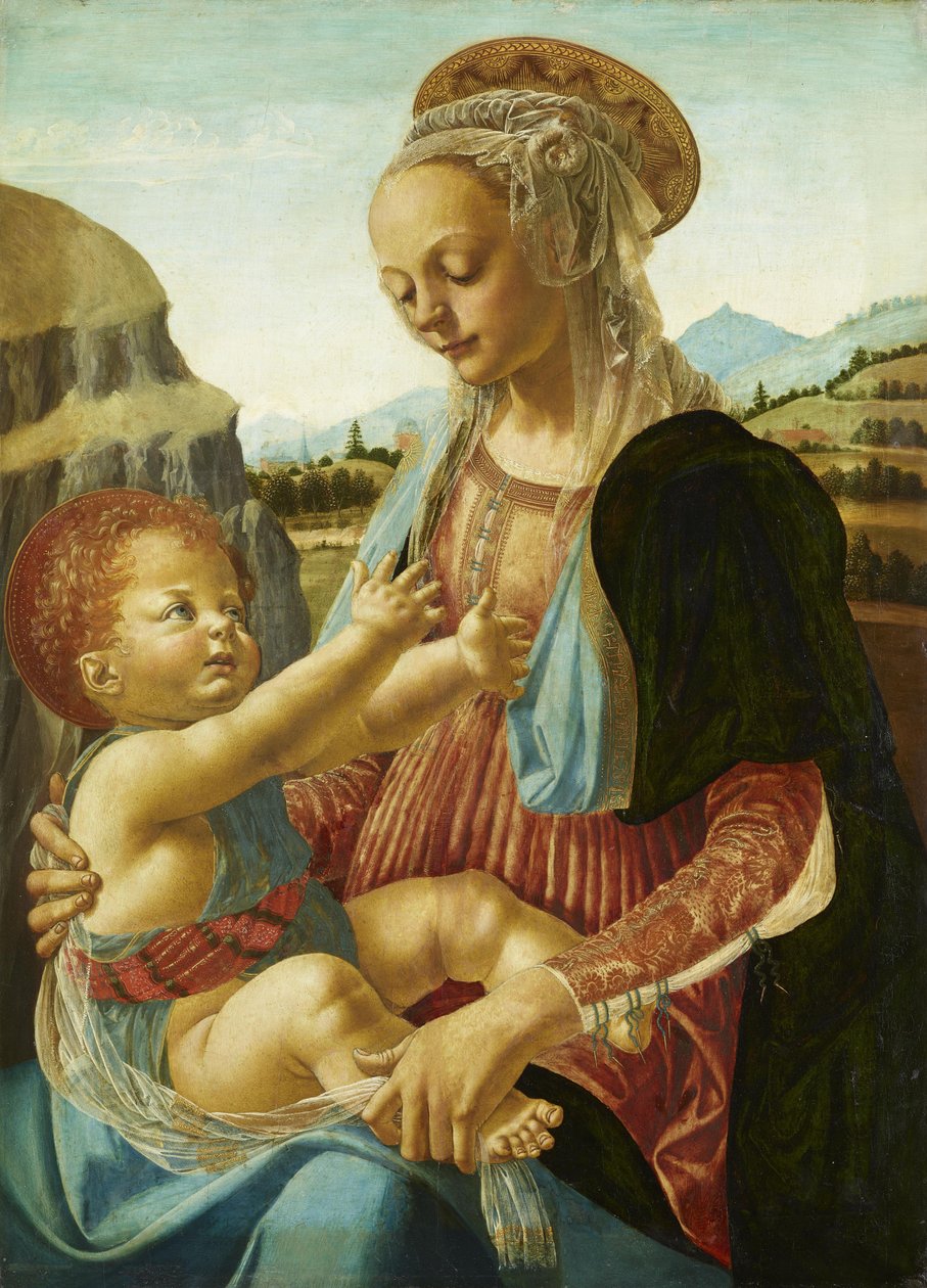 Maria mit dem Kind von Andrea del Verrocchio