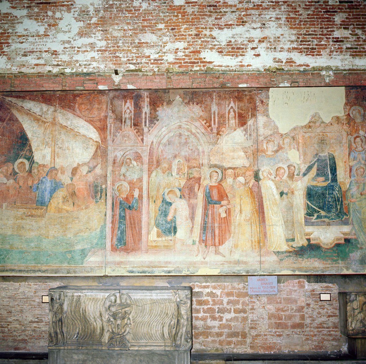 St. Ranieri im Heiligen Land, Mitte des 14. Jahrhunderts von Andrea di Bonaiuto