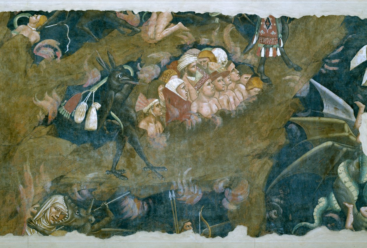 Der Triumph des Todes (Detail) von Andrea di Cione Orcagna