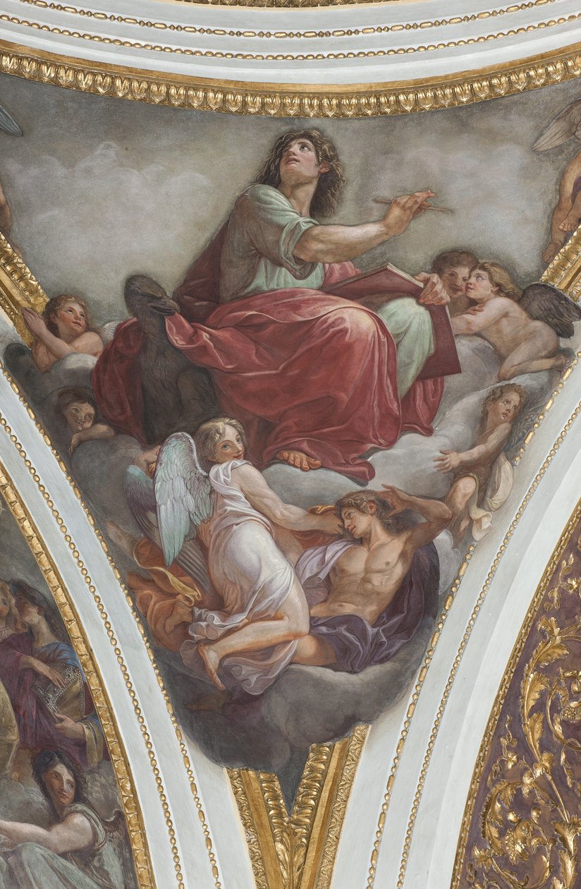 Heiliger Johannes der Evangelist von Andrea the Elder Appiani
