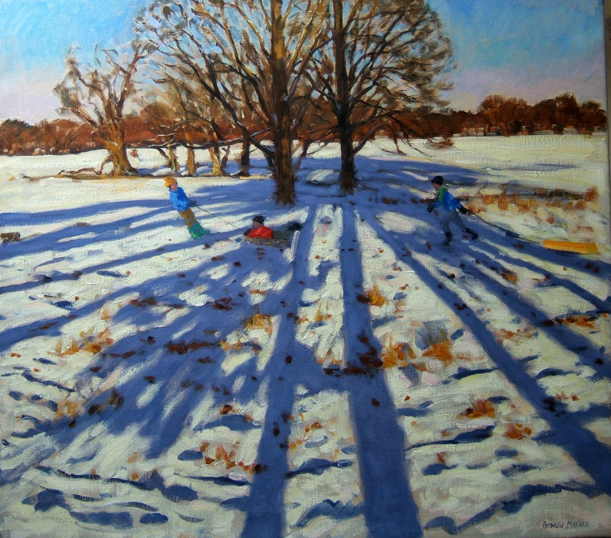 Mittwinter, Calke Abbey, Derbyshire von Andrew Macara