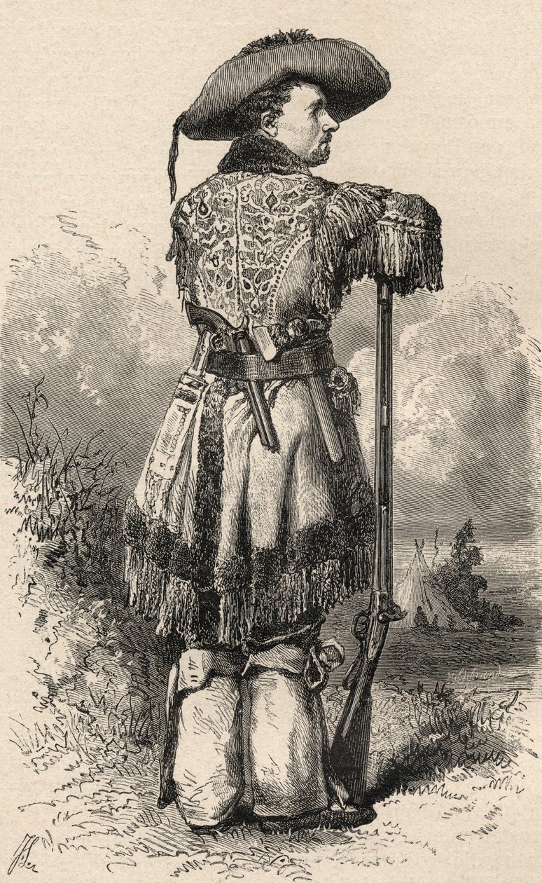 Charles H. Utter, alias Colorado Charlie, Illustration aus 
