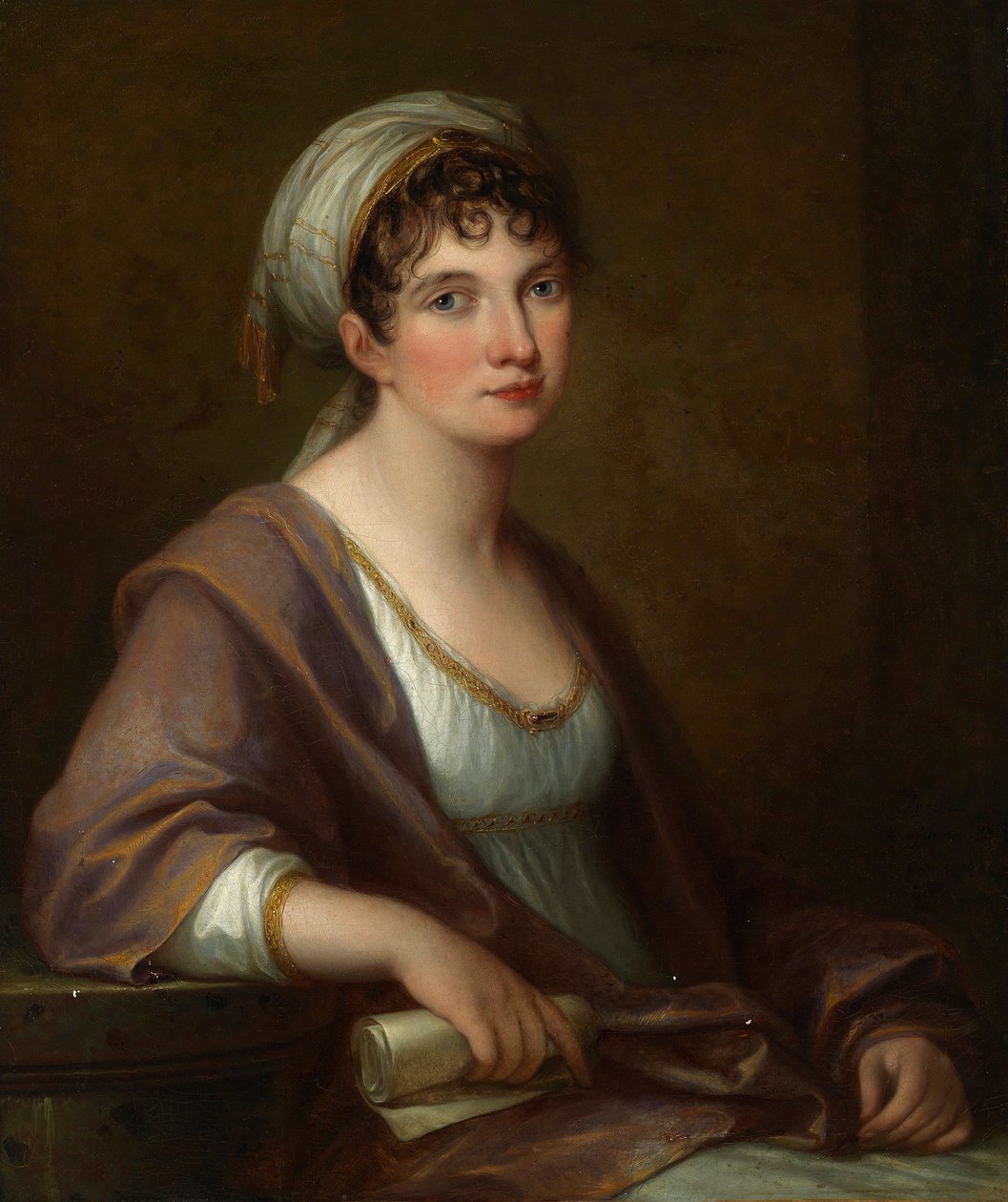 Porträt von Prinzessin Franziska von Kaunitz-Rietberg von Angelica Kauffmann