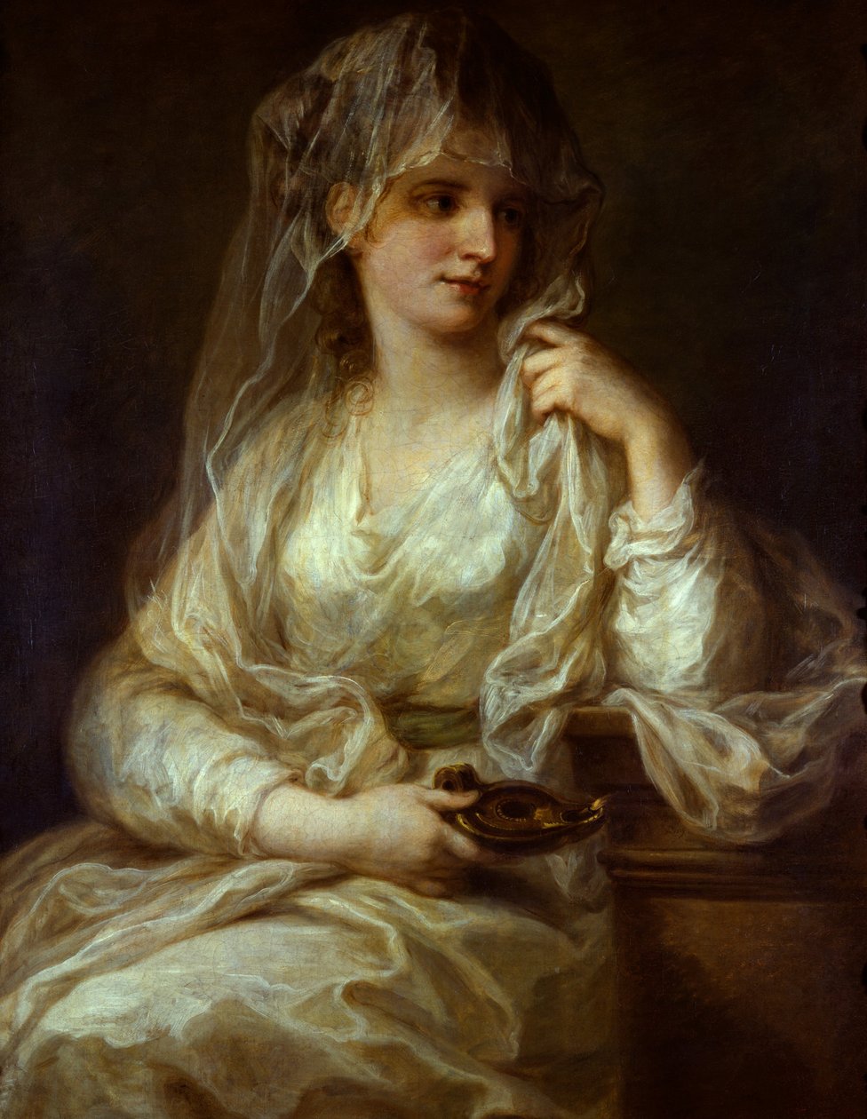 Porträt einer Dame als Vestalin, 1782 von Angelica Kauffmann
