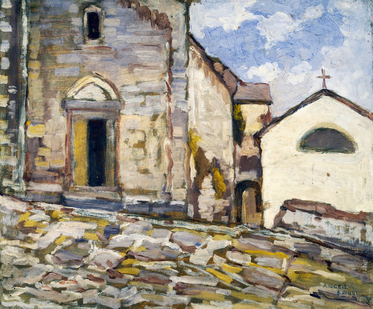 Fassade einer Kirche von Angelo Balbi