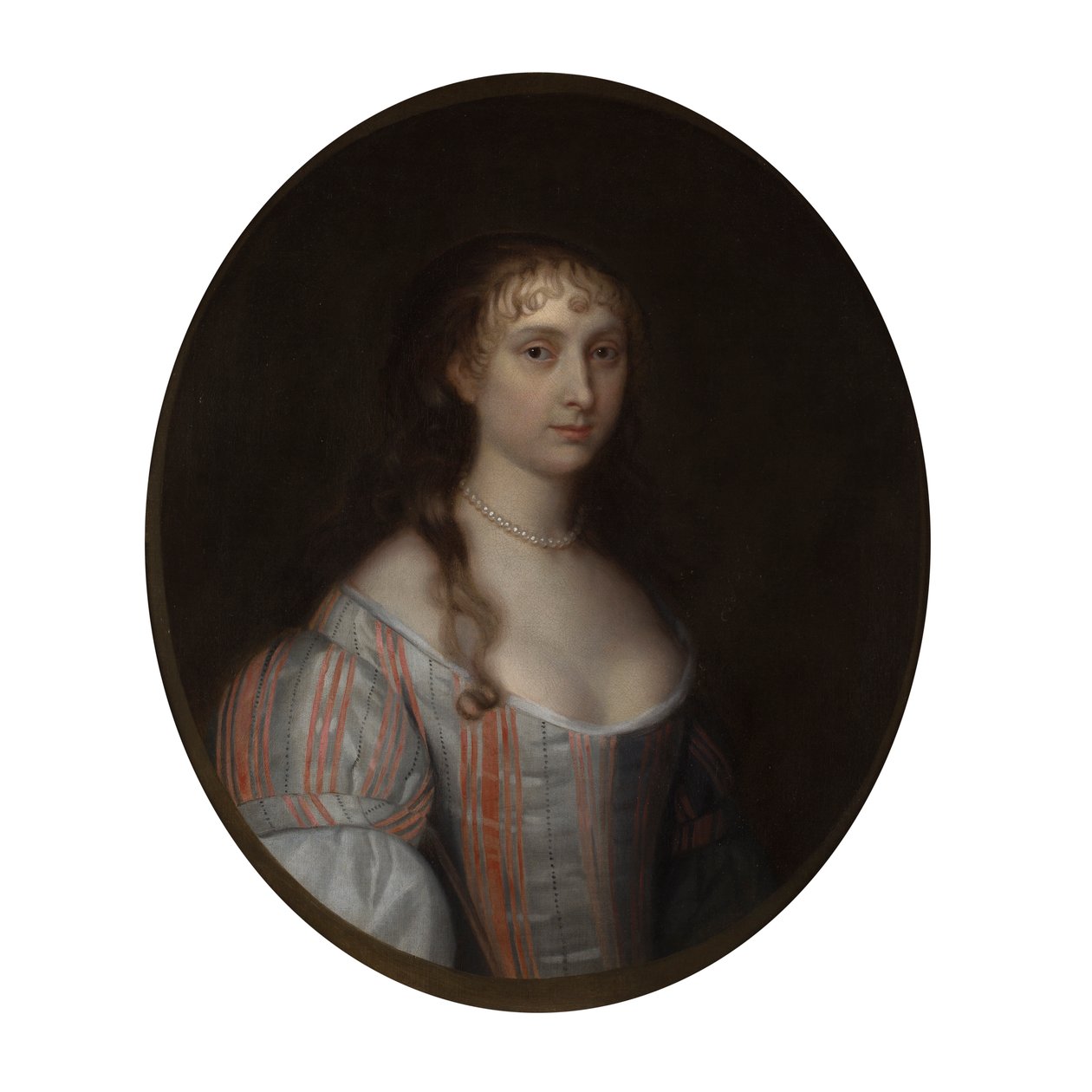 Porträt einer jungen Dame von Anglo Flemish School
