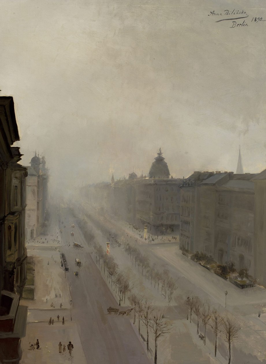 Unter den Linden in Berlin von Anna Bilińska Bohdanowicz