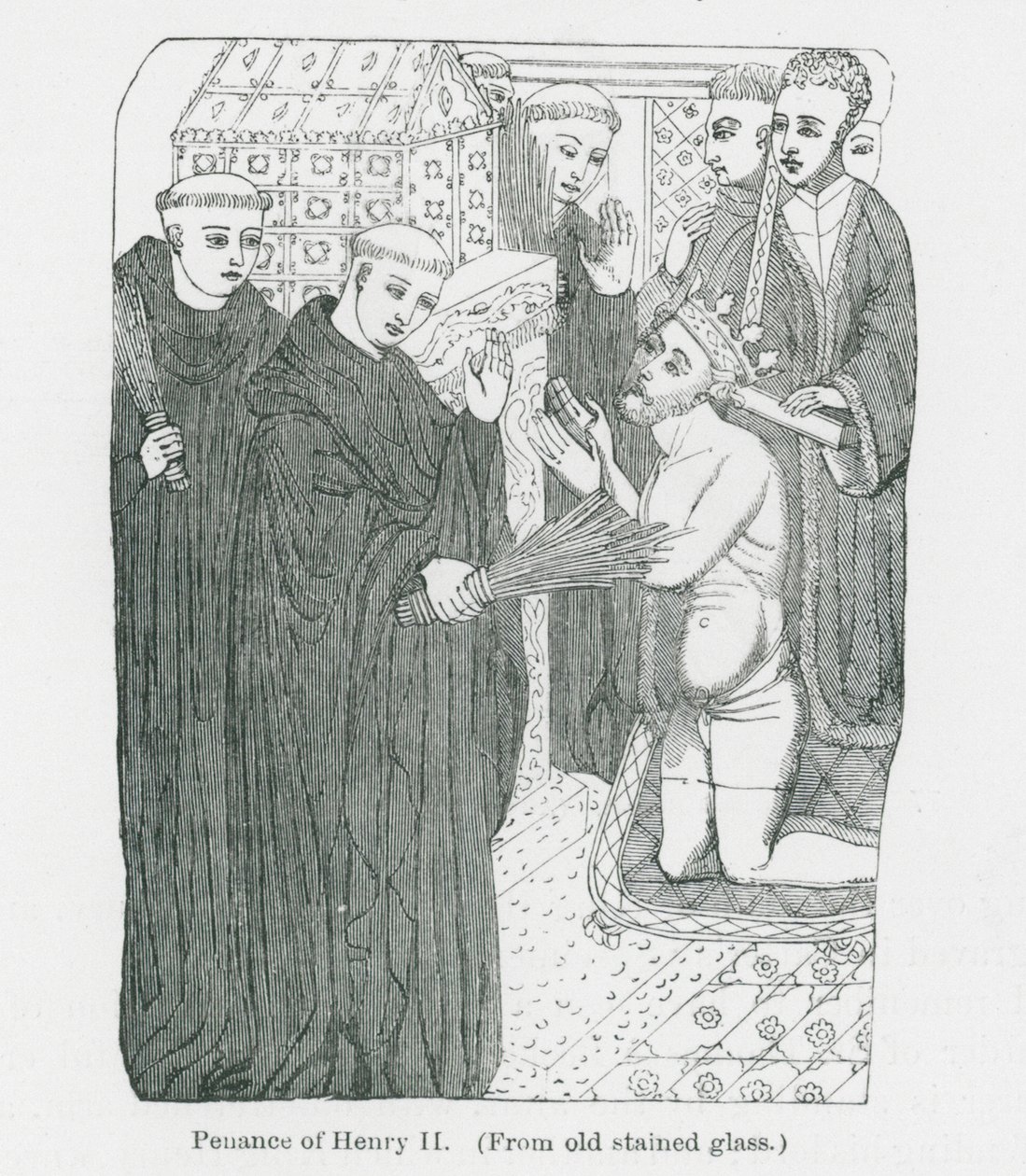 Buße von Heinrich II. von Anna Brownell Jameson