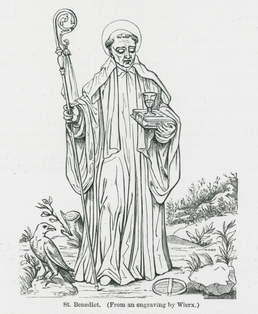 St. Benedikt von Anna Brownell Jameson