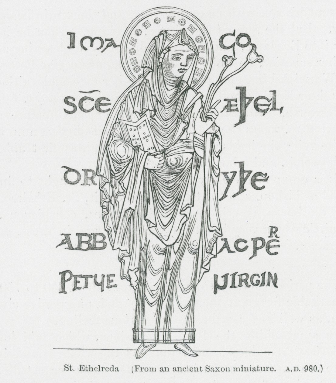 St. Ethelreda von Anna Brownell Jameson