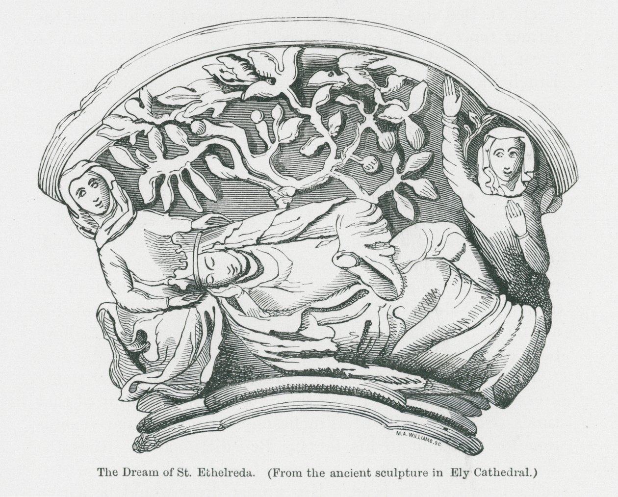 Der Traum der St. Ethelreda von Anna Brownell Jameson