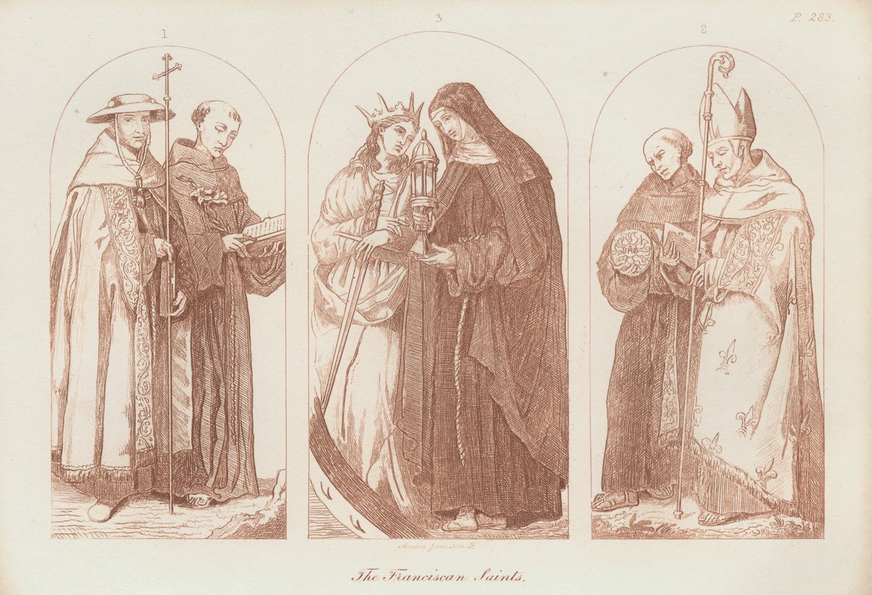 Die Franziskanischen Heiligen von Anna Brownell Jameson