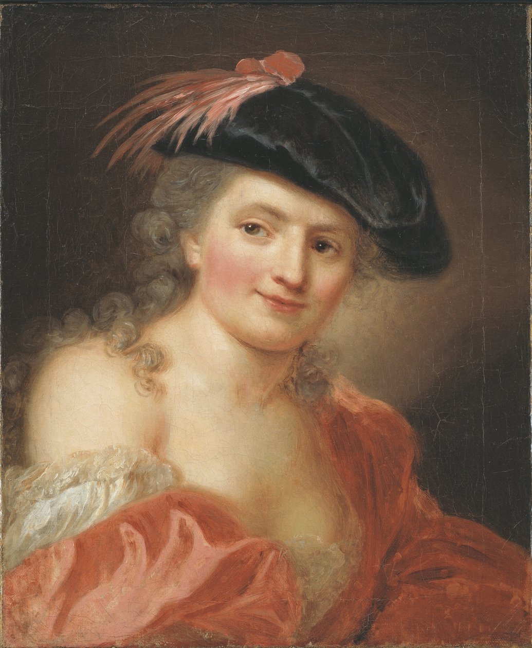 Selbstporträt von Anna Dorothea Lisiewska