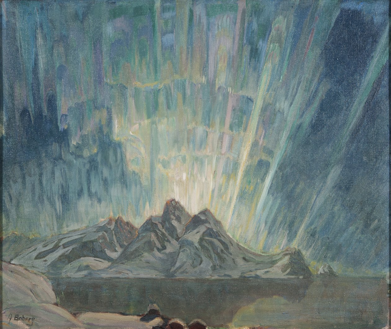 Nordlichter. Studie aus Nordnorwegen von Anna Katarina Boberg