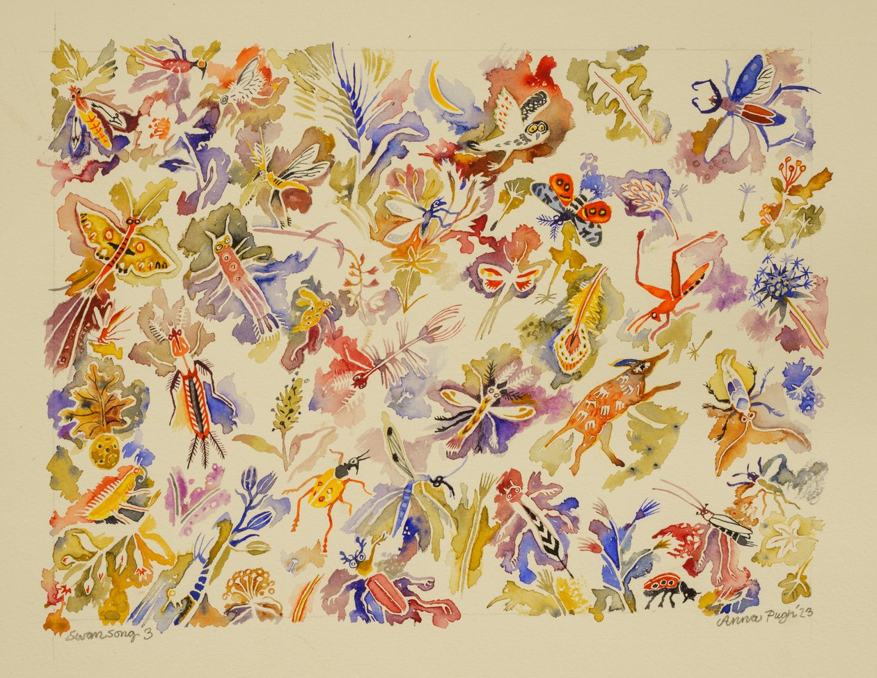 3 Schwanengesang, 2023 von Anna Pugh