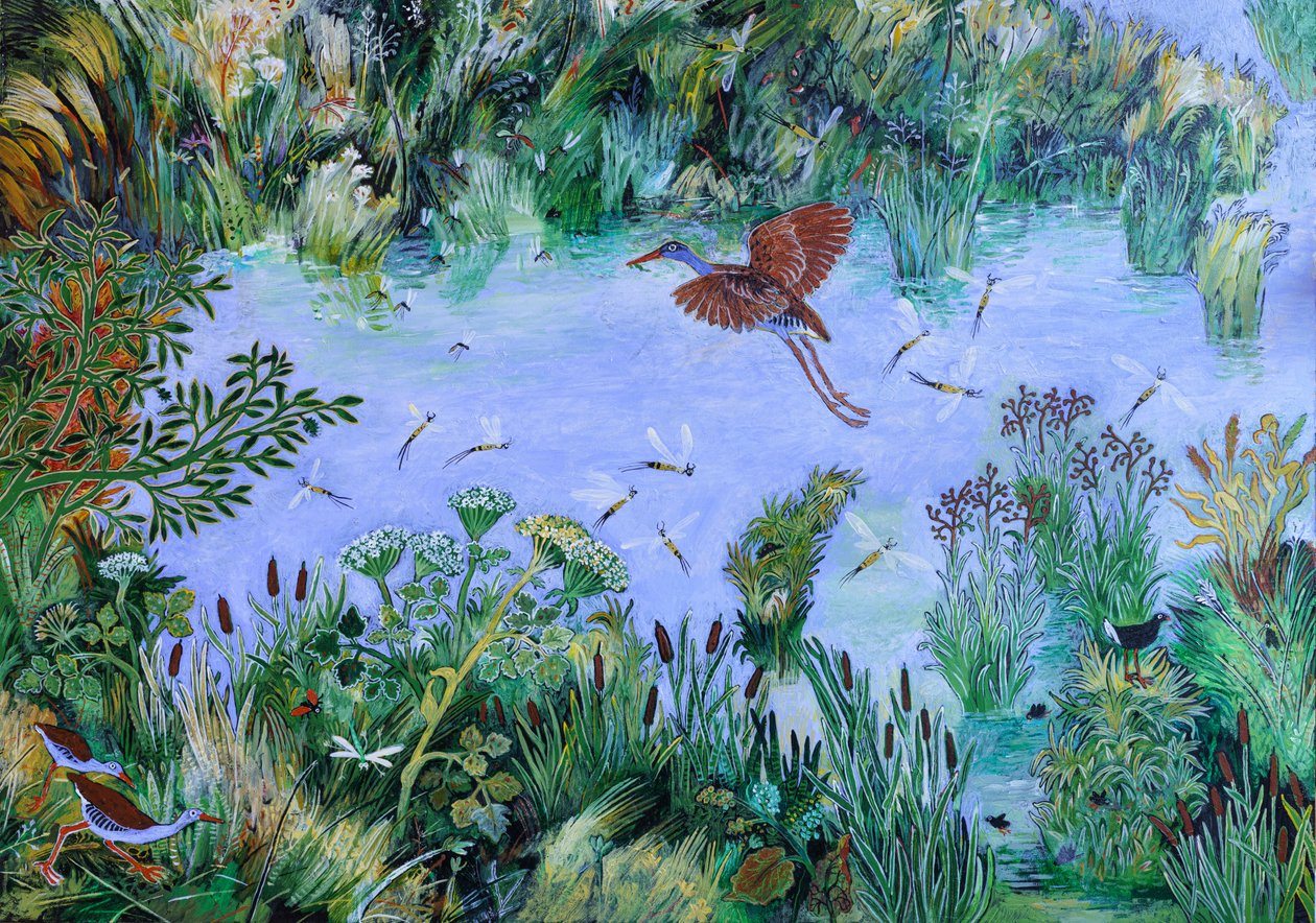 Ein Maifliegen-Moment, 2022 von Anna Pugh