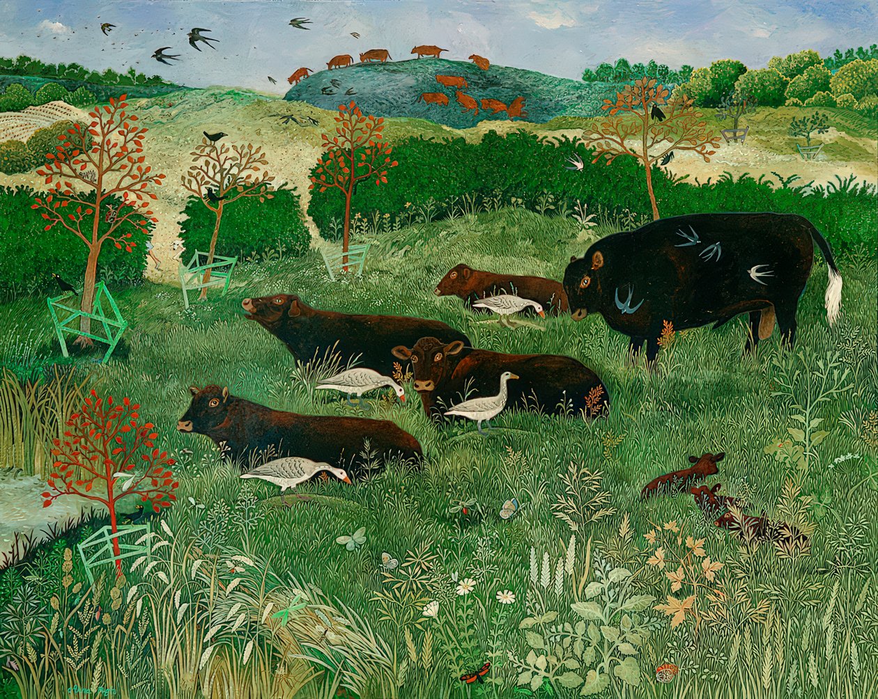 Käfer machen Pilates, 2011 von Anna Pugh