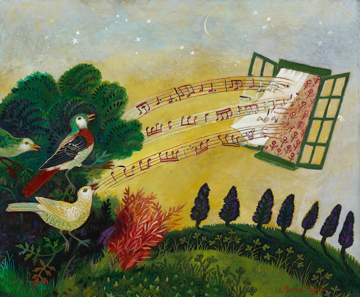 Früher Anruf, 2012 von Anna Pugh