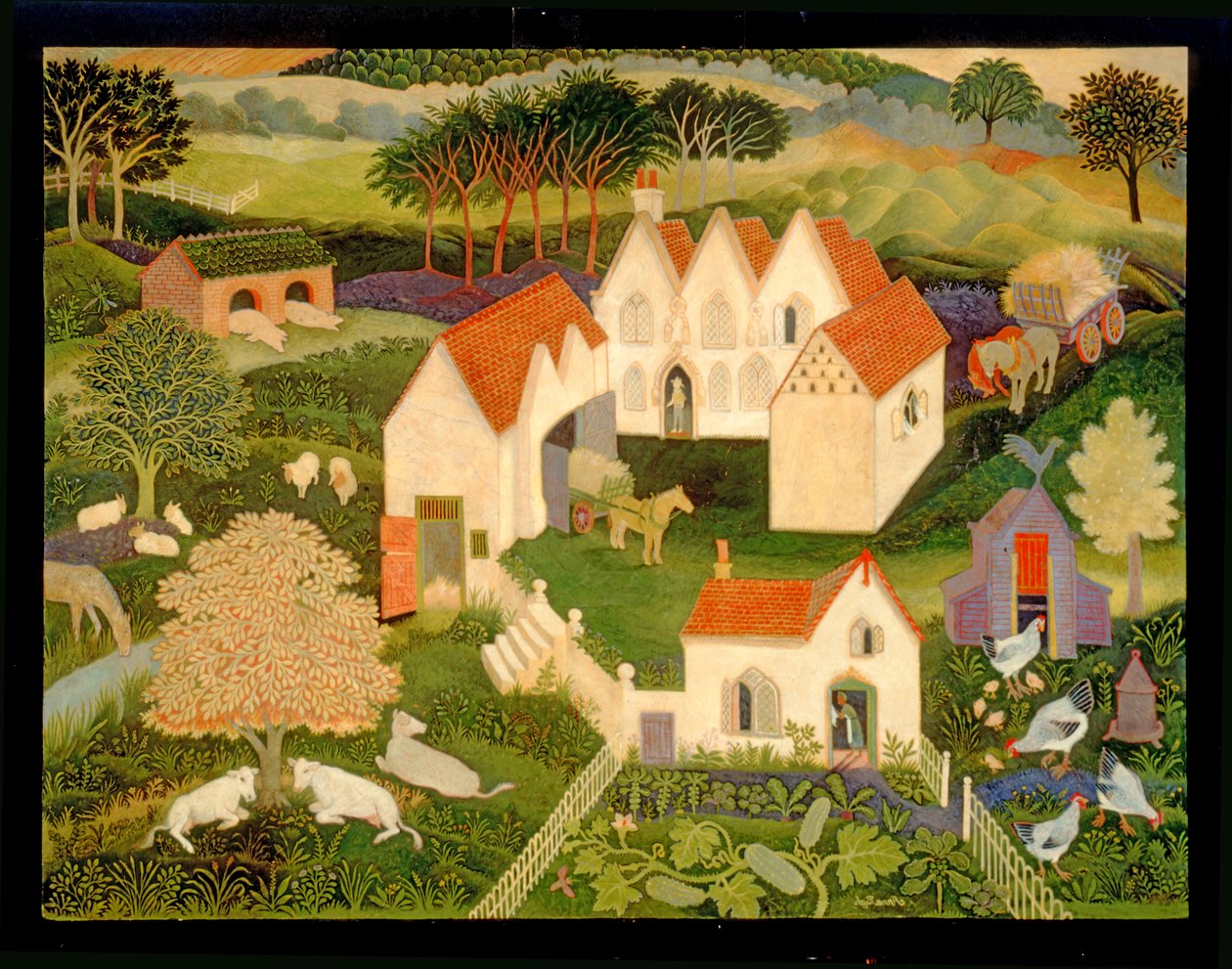 Heimischer Bauernhof von Anna Pugh