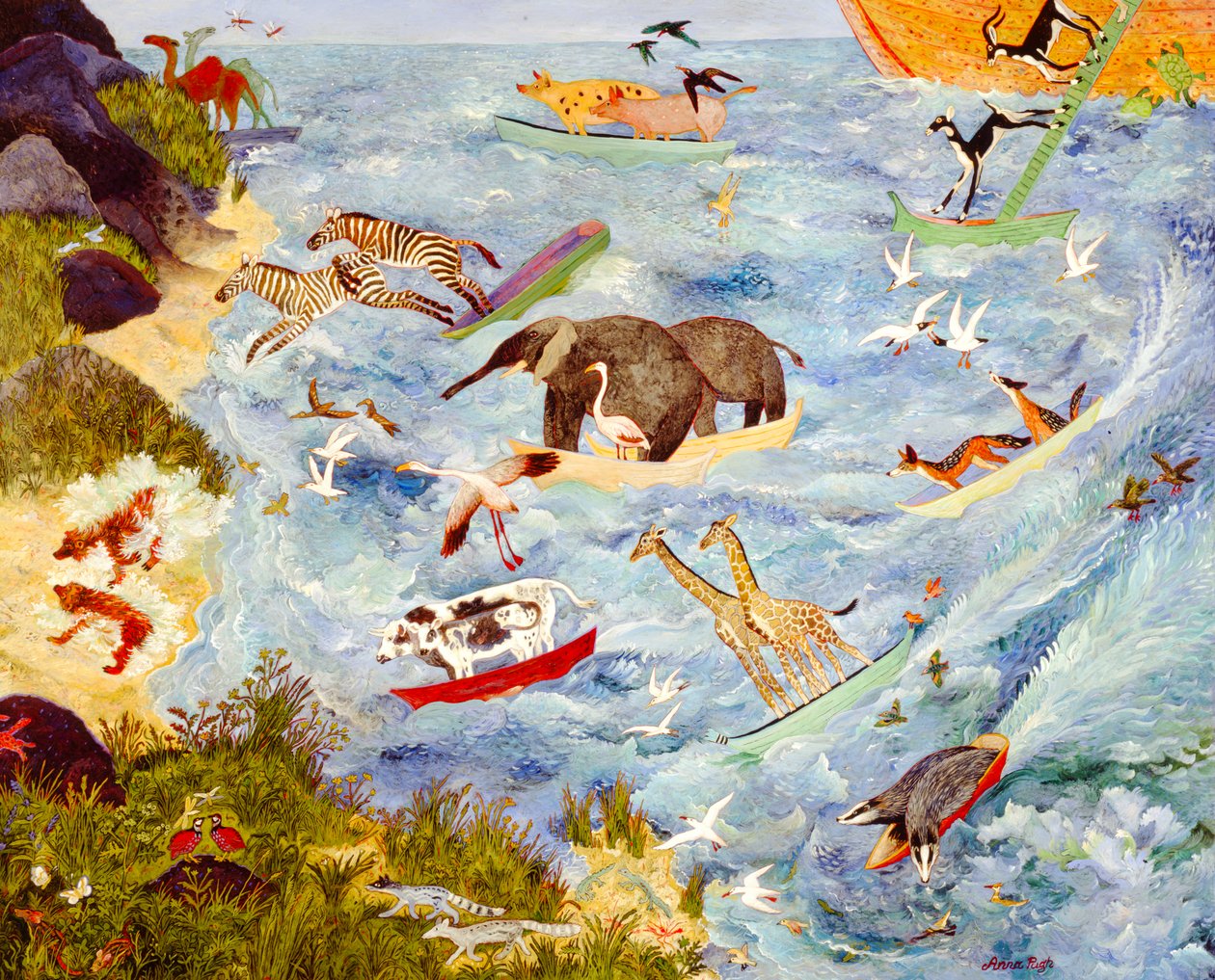 Die Arche verlassen, 2008 von Anna Pugh