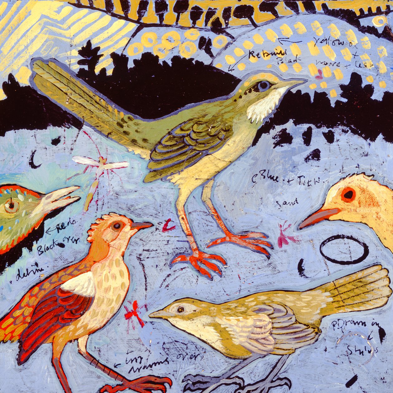 Kleine Vögel, 2006 von Anna Pugh