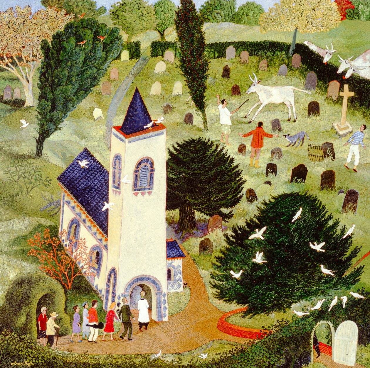 Verirrtes Vieh von Anna Pugh