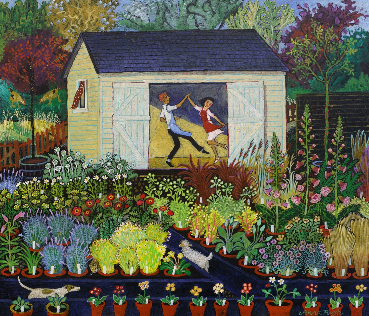 Teepause von Anna Pugh