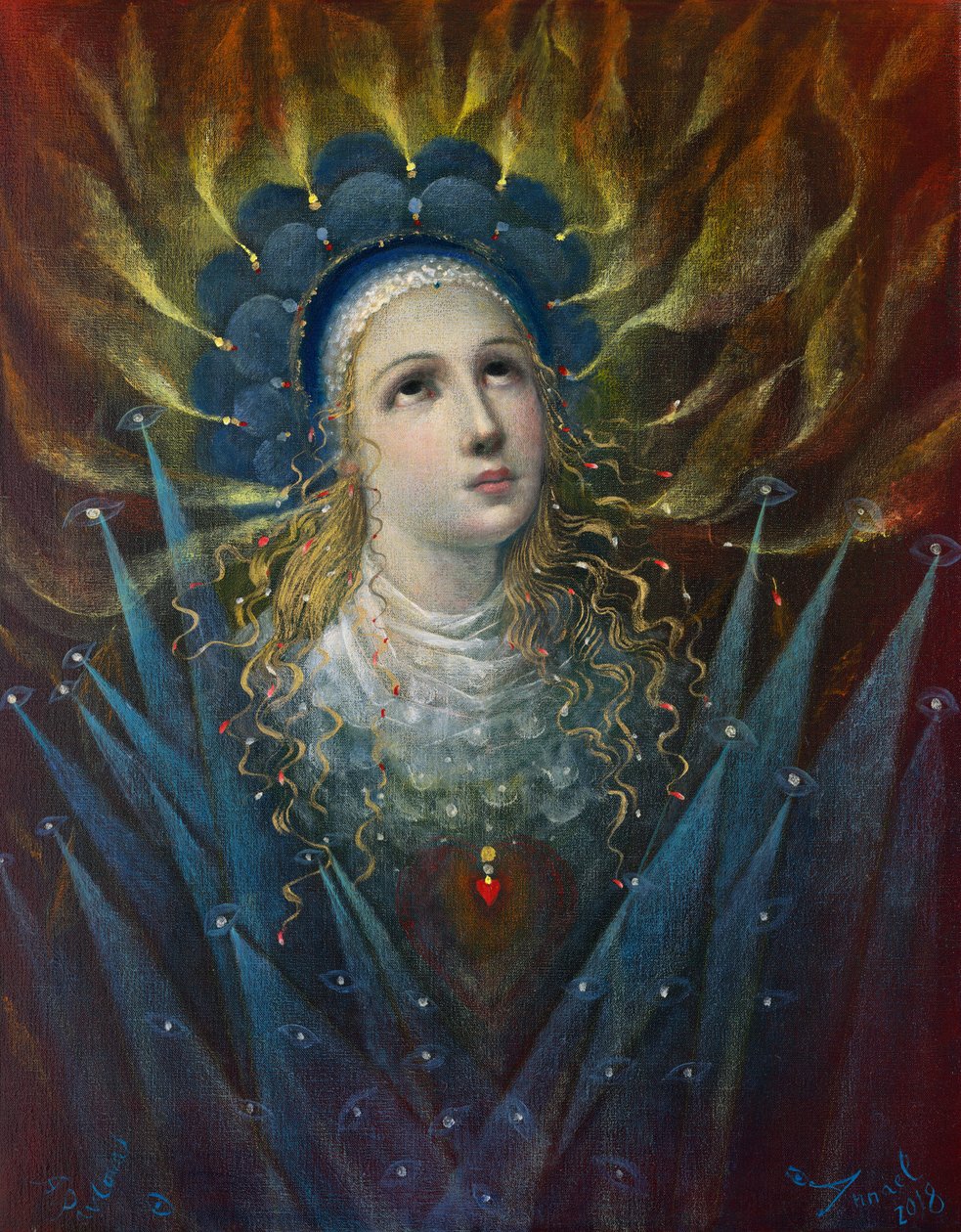 Allegorie des Gebets - Jeanne d
