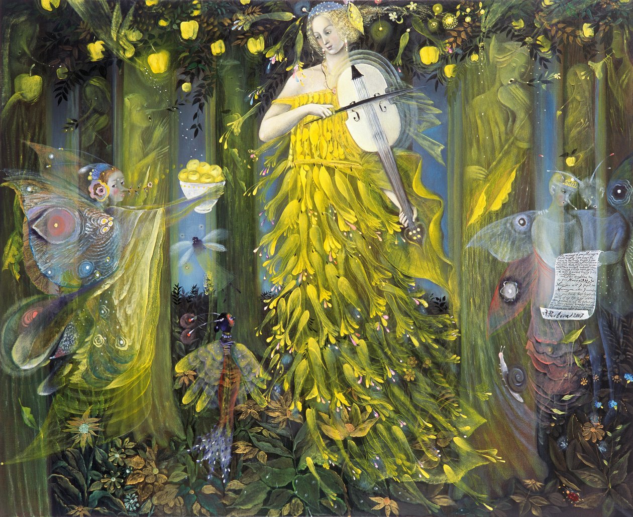 Königin der Quitten - nach der Musik von Max Reger, 2007 von Annael Anelia Pavlova
