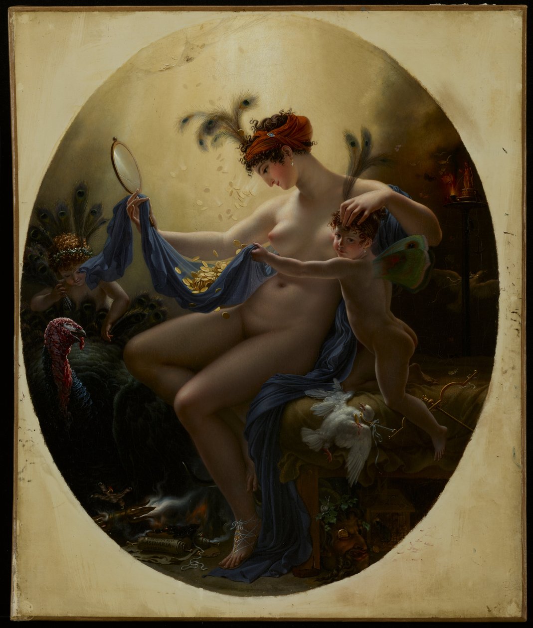 Anne-Louis Girodet de Roussy-Trioson - Porträt von Mlle von Anne Louis Girodet de Roussy Trioson