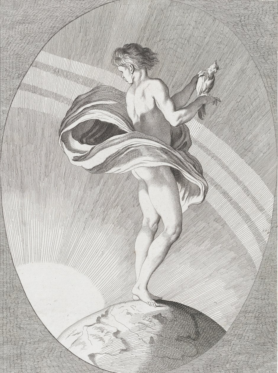 Sehen, 1730-65 von Anne Claude Philippe de Caylus, Etienne Fessard