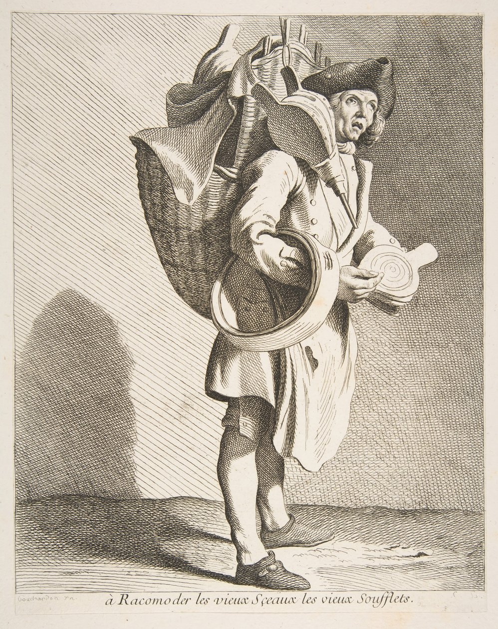 Reparateur von Siegeln und Blasebälgen von Anne Claude Philippe de Caylus