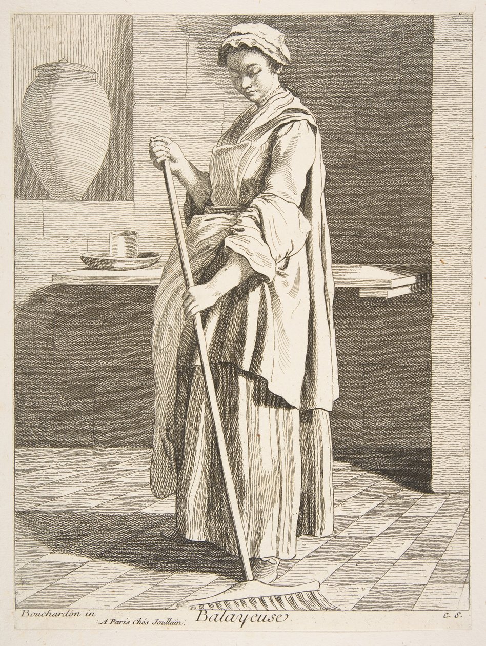 Straßenkehrer, 1746 von Anne Claude Philippe de Caylus