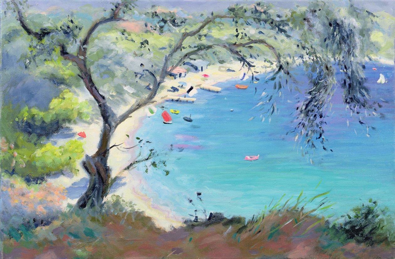 Lichnos Bucht, Epirus, Griechenland, 1995 von Anne Durham