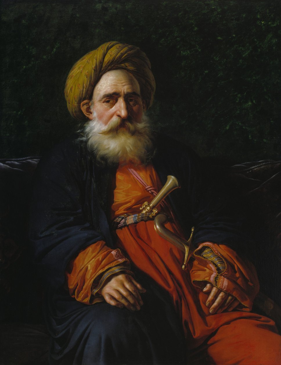 Porträt des Katchef Dahouth, christlicher Mameluk, 1804 von Anne Louis Girodet de Roucy Trioson