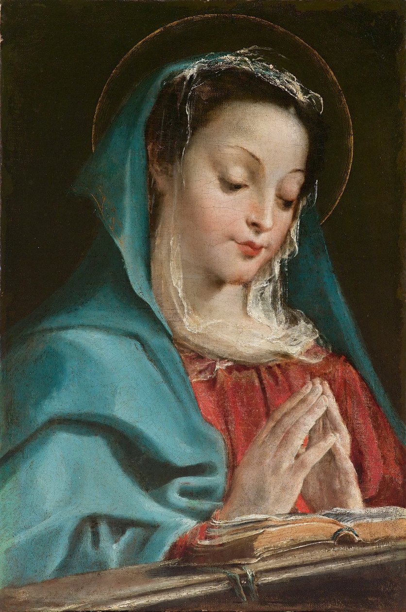 Die Jungfrau im Gebet von Annibale Carracci