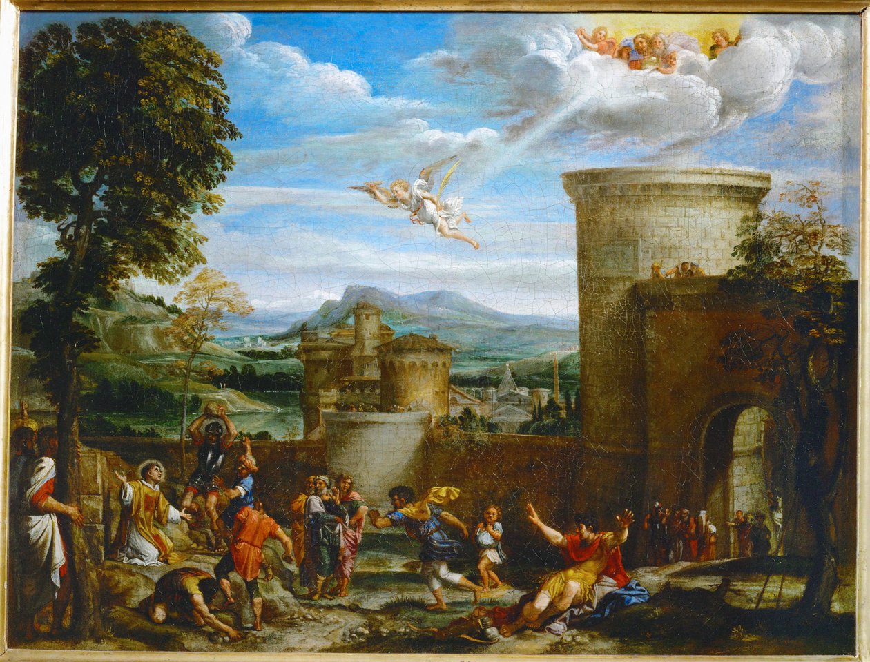 Die Steinigung des Heiligen Stephanus von Annibale Carracci
