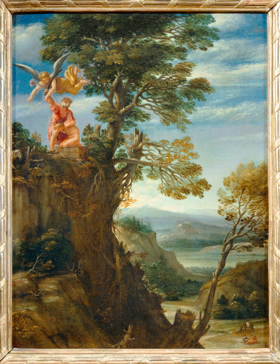 Das Opfer Abrahams von Annibale Carracci