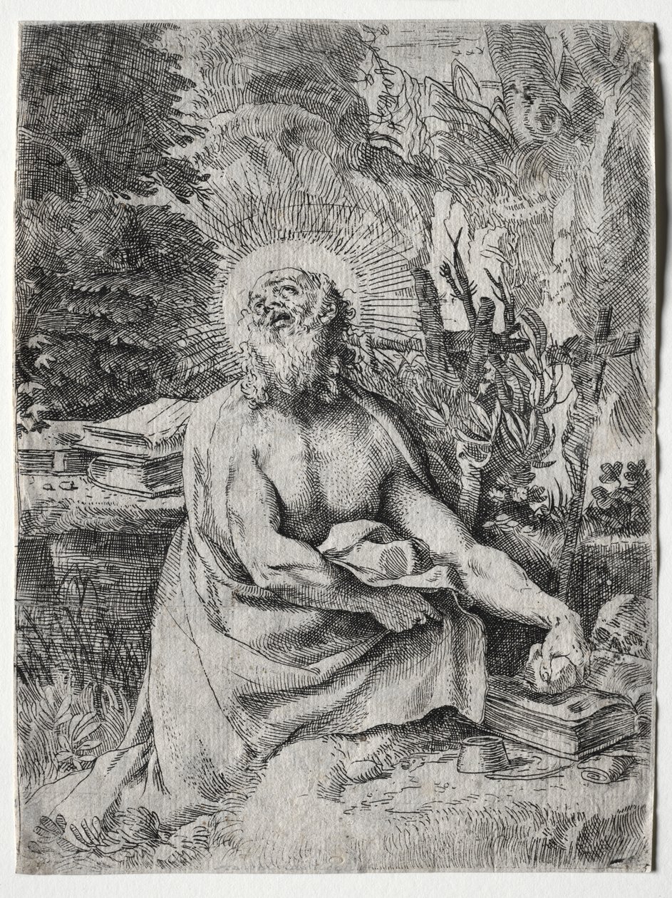 Der heilige Hieronymus von Annibale Carracci
