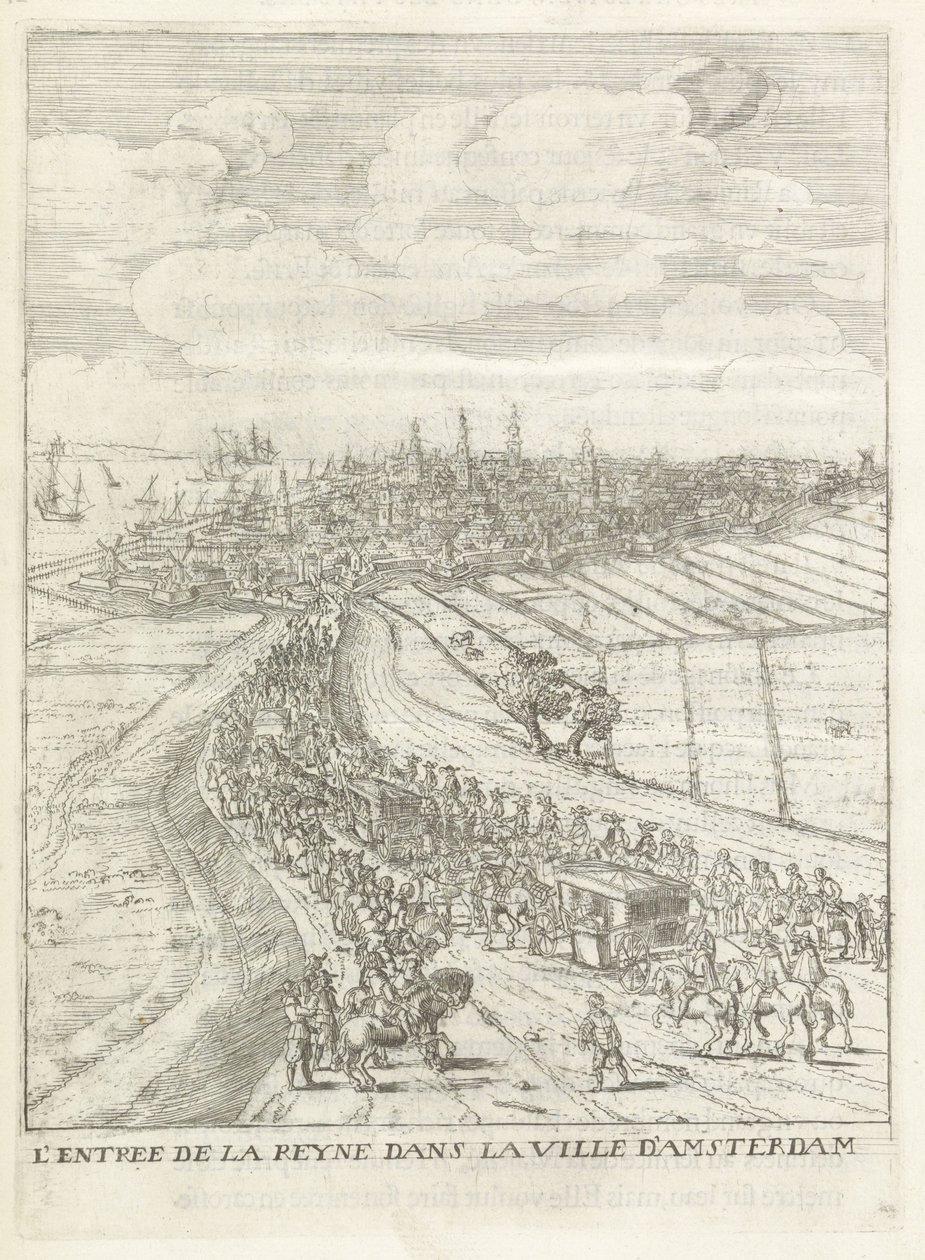 Ankunft von Maria de